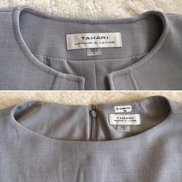 LAST CALL ⏳ Tahari Bell-Sleeve Ponte Dress Set - Picture 8 of 8